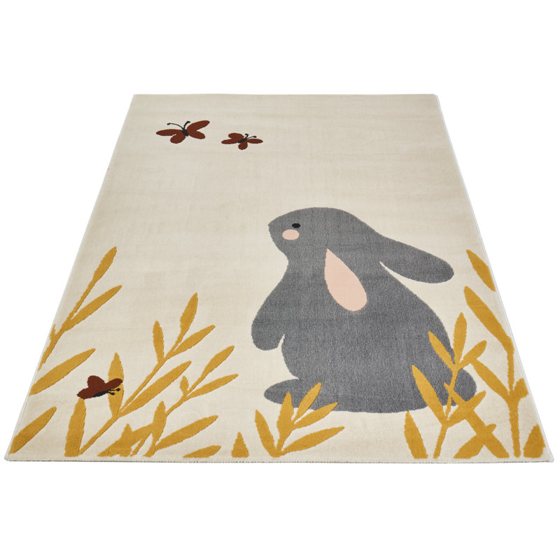 Zala Living Bunny Lottie Tufted Cream Rug Wayfair.co.uk